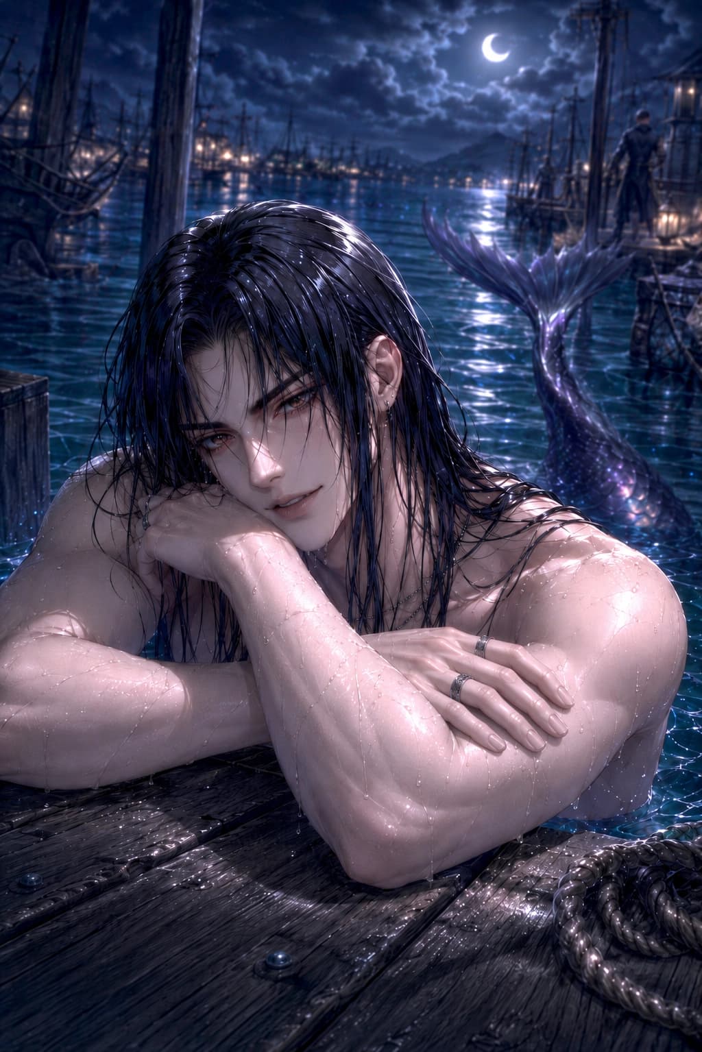 Renn Miyuki, The Black Market Merman