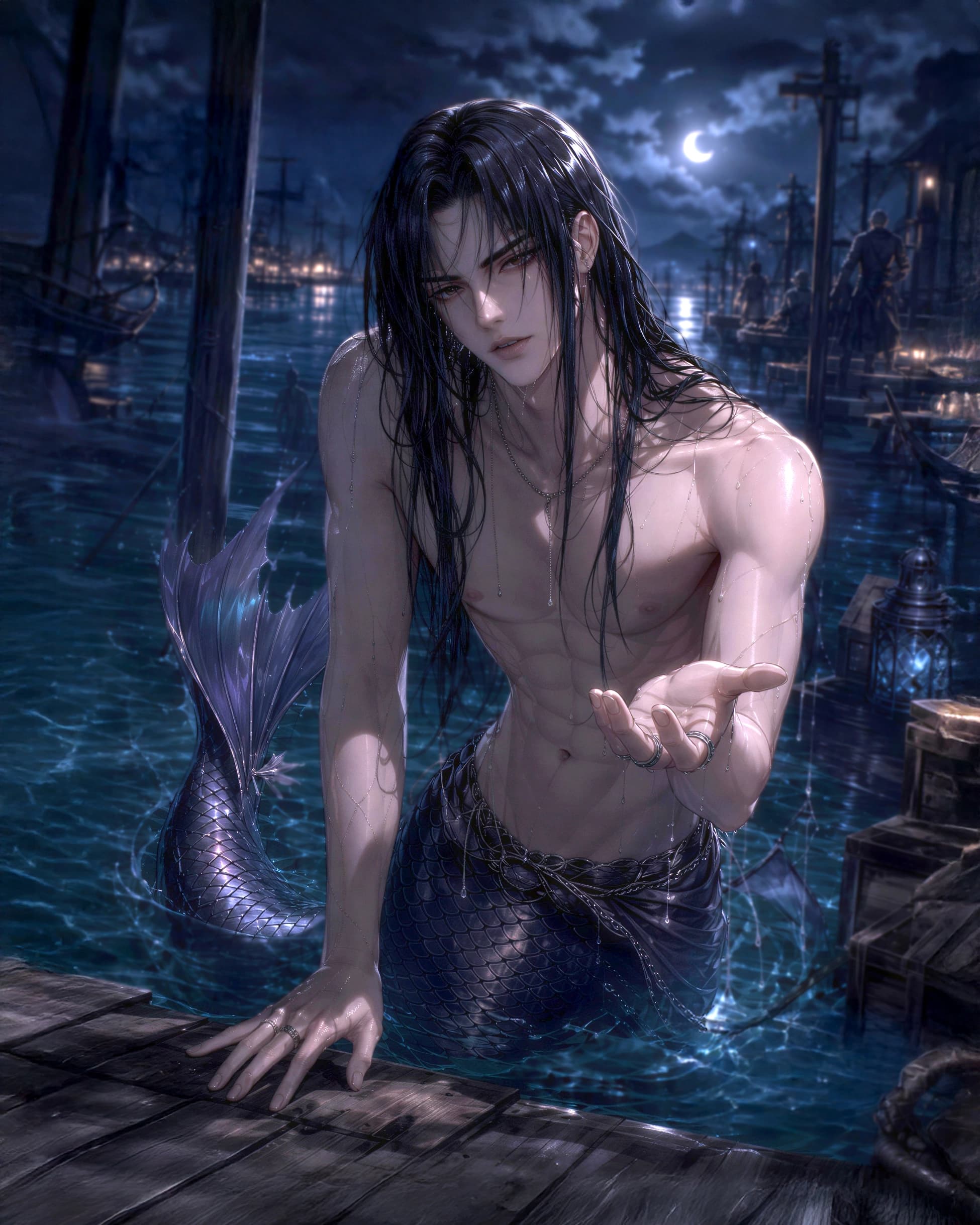 Renn Miyuki, The Black Market Merman