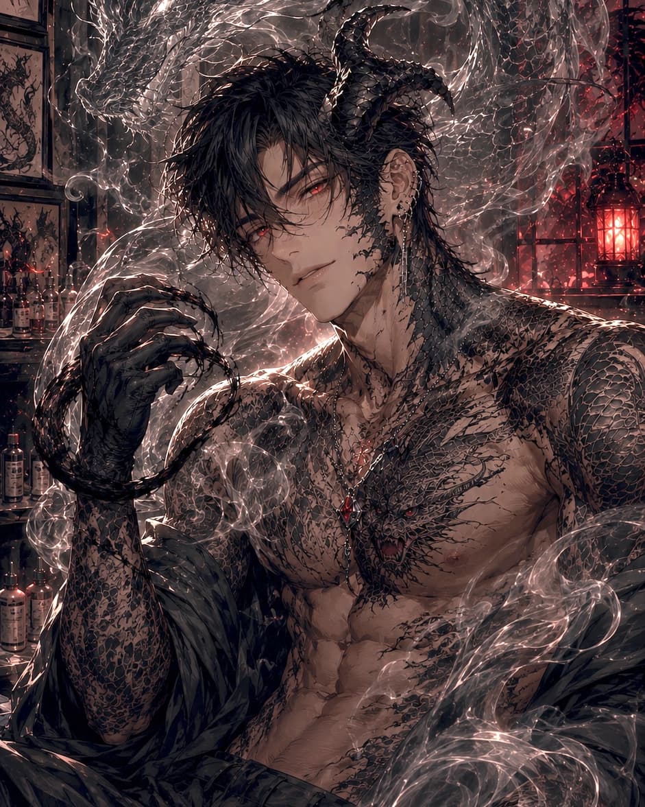 Ignis Drakescale, The Dragon-Inked Temptation