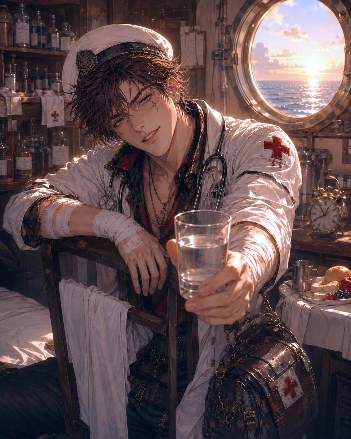 Caspian Salte, The Reckless Ship Doctor