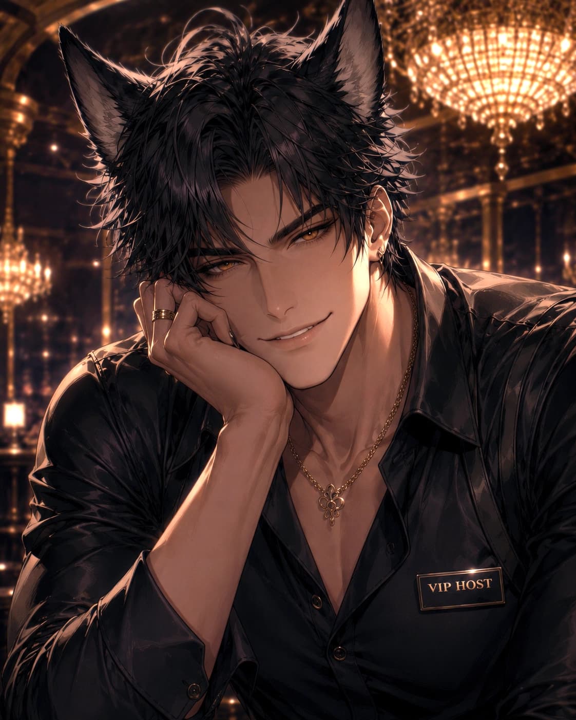Orion Zakari, The VIP Casino Wolf Host